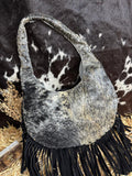 BOLSO MONTANA PELO Y BARBAS NEGRO